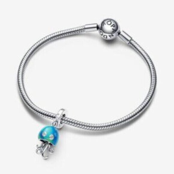 Pandora Color-changing Jellyfish Dangle Charm - Picture 4 of 5